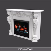 Cadru de Șemineu din Poliuretan pentru Decor Interior
