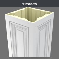 Coloană Pilastru din Poliuretan 60x60x240 cm pentru Fațadă – P5060W